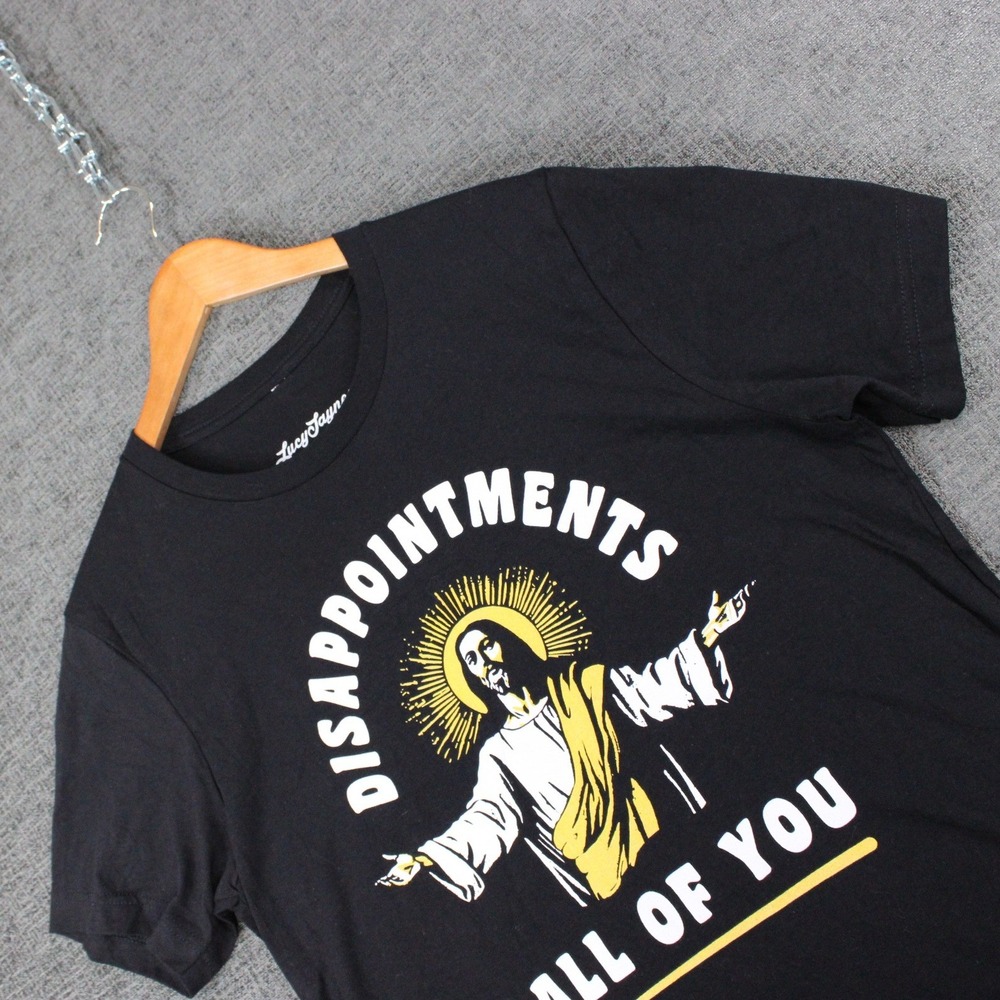 Lucy Jaynes Men's Disappointments All Of You Jesus Graphic T-Shirt